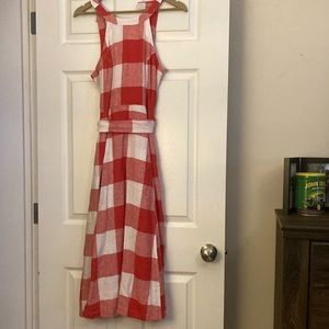 Crown & Ivy Red Plaid Dress